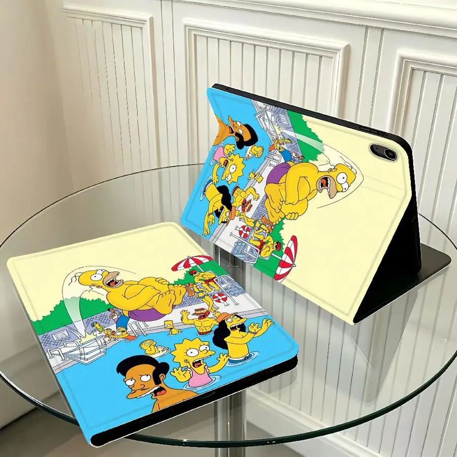 Case for Xiaomi Pad 5 6 7 8 Pro Pad 6s Pro 7 Ultra Redmi Pad SE K Pad 8.8 9.7 12.4 Inch With Pencil Holder The Simpsons Lisa