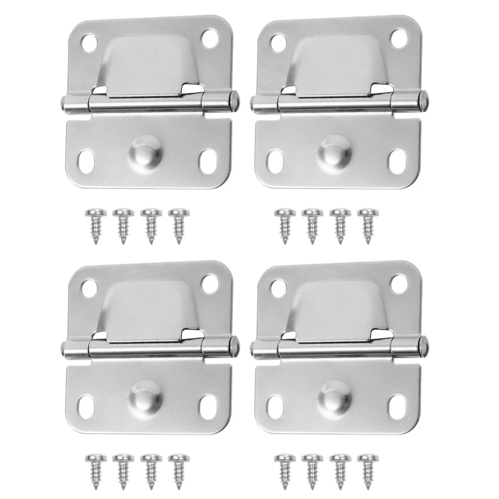 Bisagras de Acero Inoxidable con Tornillos para Neveras Coleman, Repuestos Compatibles con Neveras de Camping y Equipos para Exteriores
