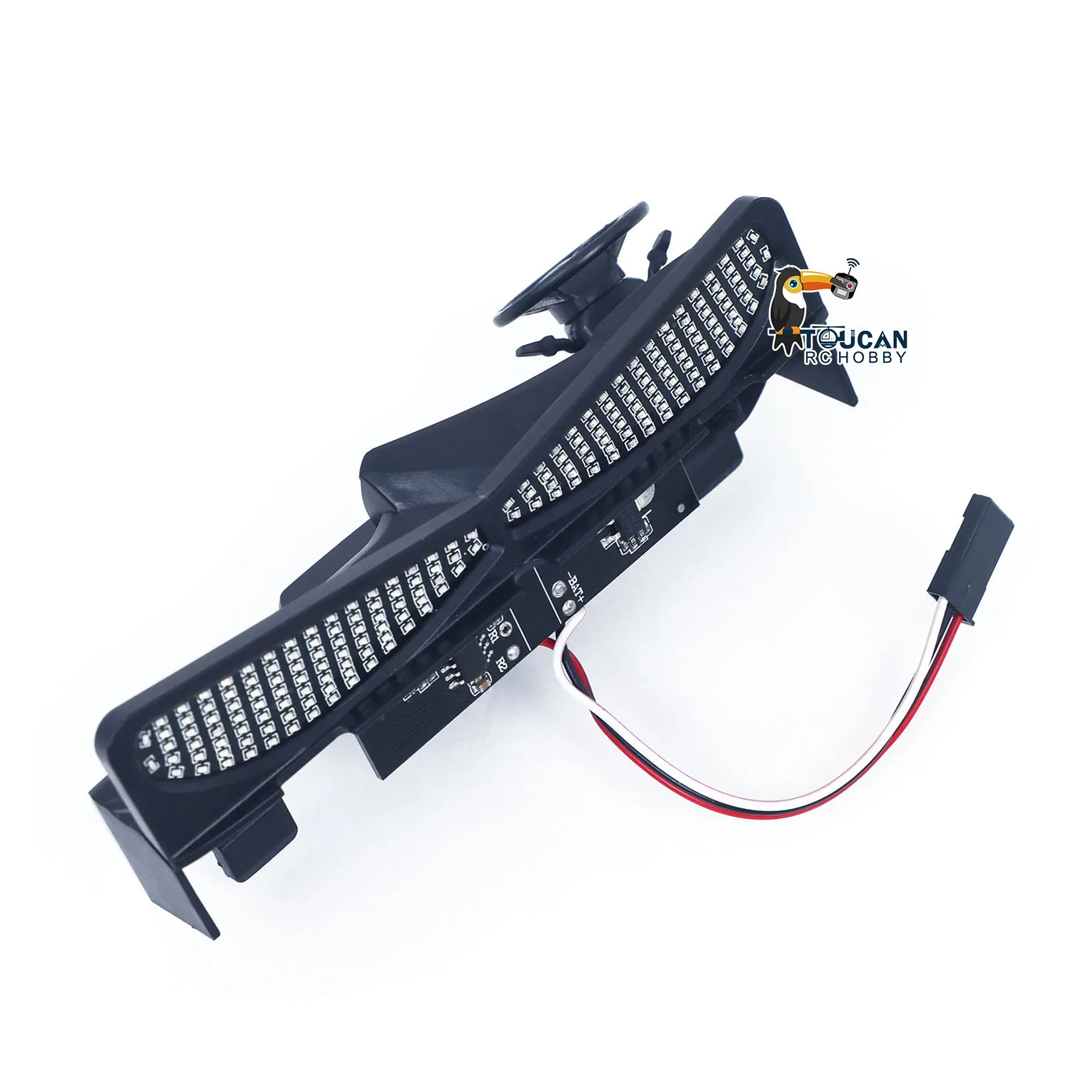 Ersatz Dynamisches Augenlicht für Spielzeug DIY 1/18 RC HUINA 1501 Funkgesteuertes Traktor-LKW-Fahrzeugmodell Zubehör