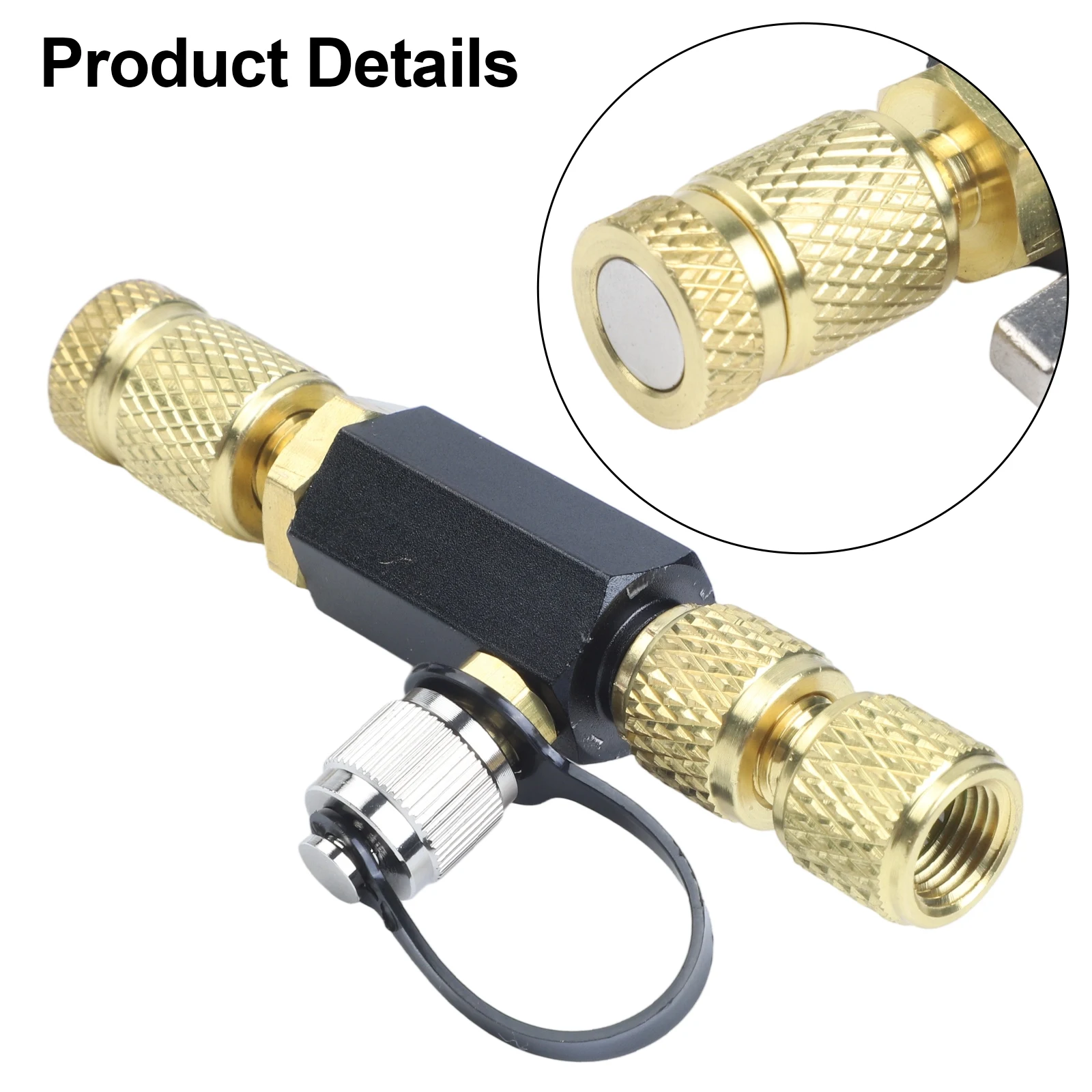 

Professional Vacuum Rated Valve Core Removal Tool 14 Inch by 516 Inch Compatible with R410A for HVAC Maintenance
