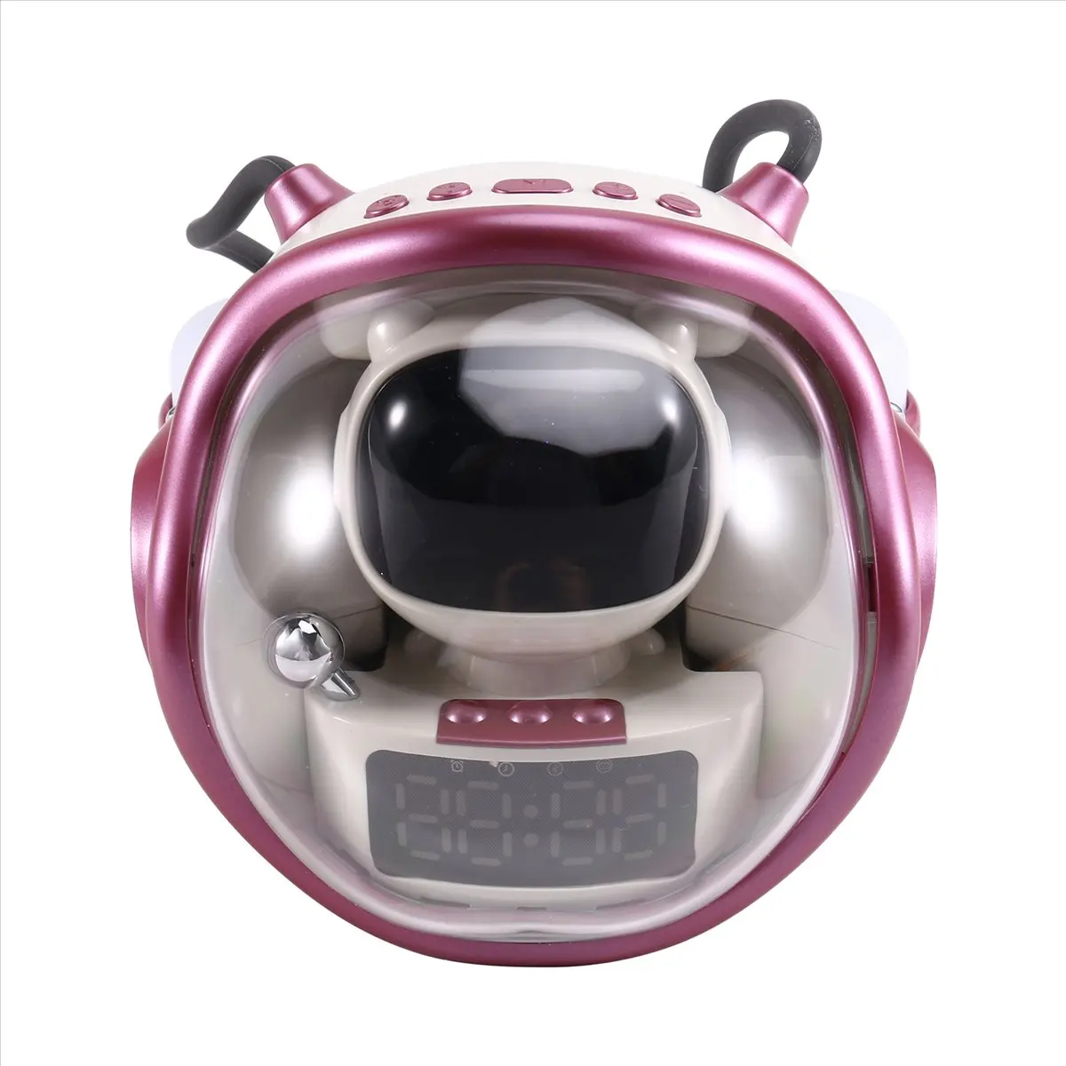 Astronaut Spaceship Wireless Bluetooth Speaker AI Interactive with RGB Light Alarm Clock Night Good Looks Gifts