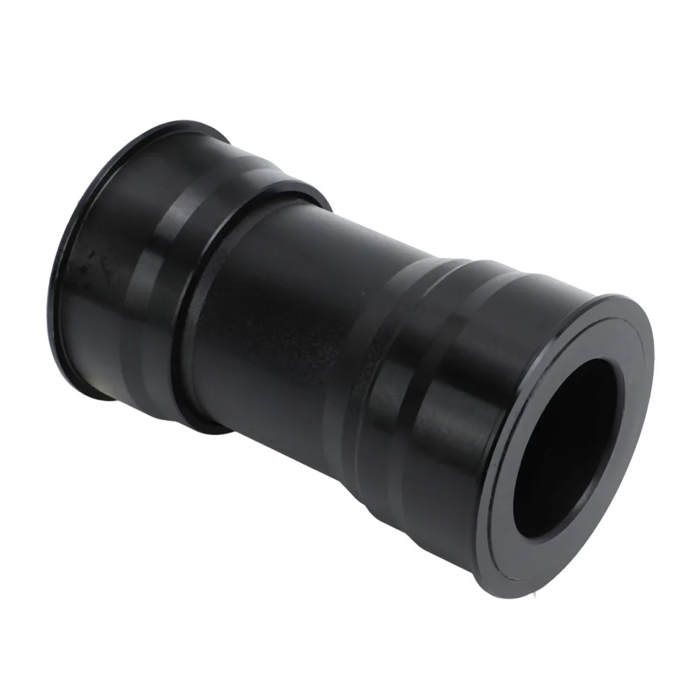 BB386 DUB Bike Bottom Bracket Press Fit Lightweight Bike Center Shaft Aluminum Alloy with Washers