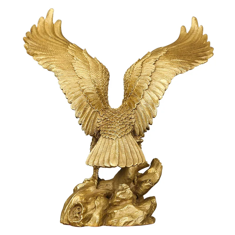 Brass casting Dapeng wings eagle brass handicraft ornament