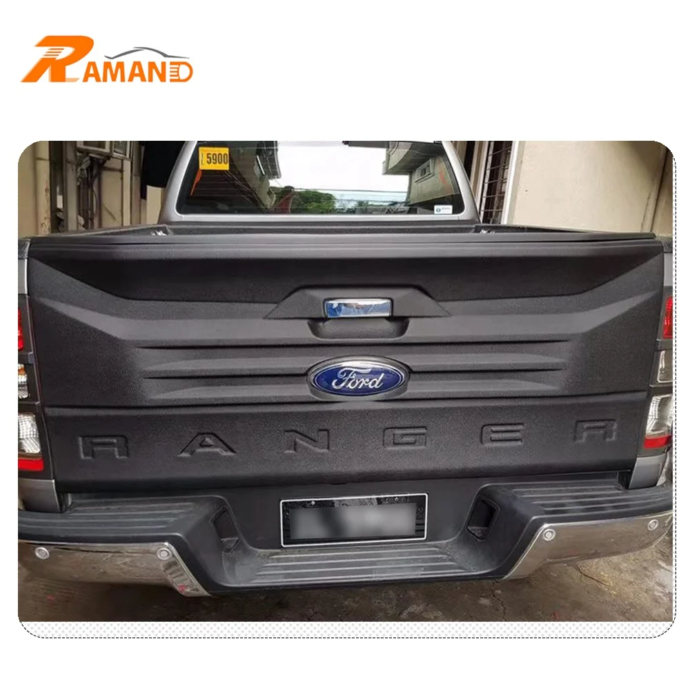 Factory New Items Rear Guard Plate For Ranger 2012-2021 ABS Plastic Door Sill Plate For Ranger T6 T7 T8