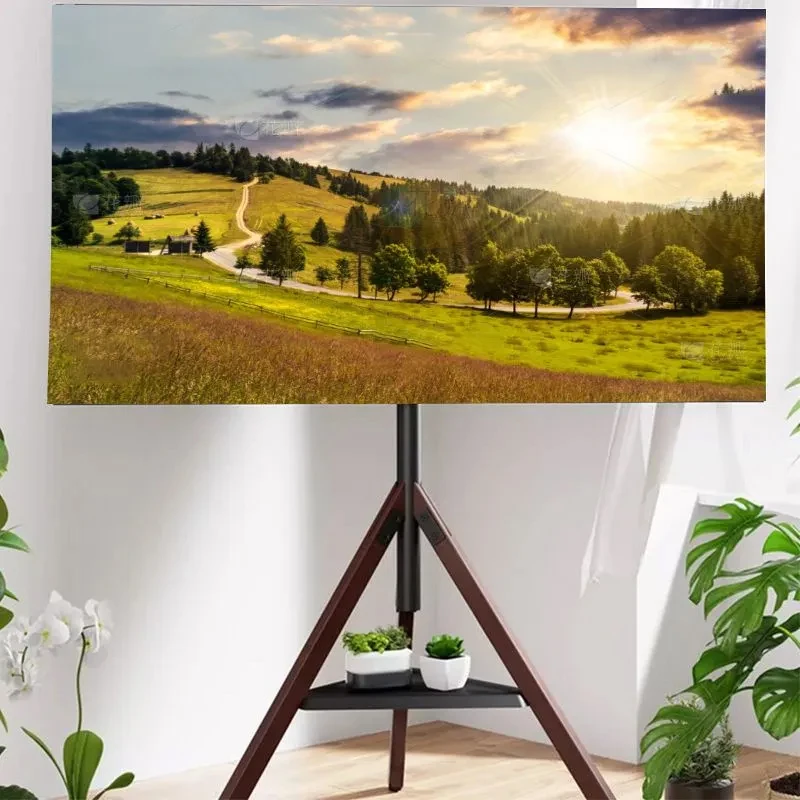 LCD Flat Panel TV Tripod Portable TV Stand Foldable Stand Mount Fits LCD LED Flat Screen TV Up To 70" - view 3