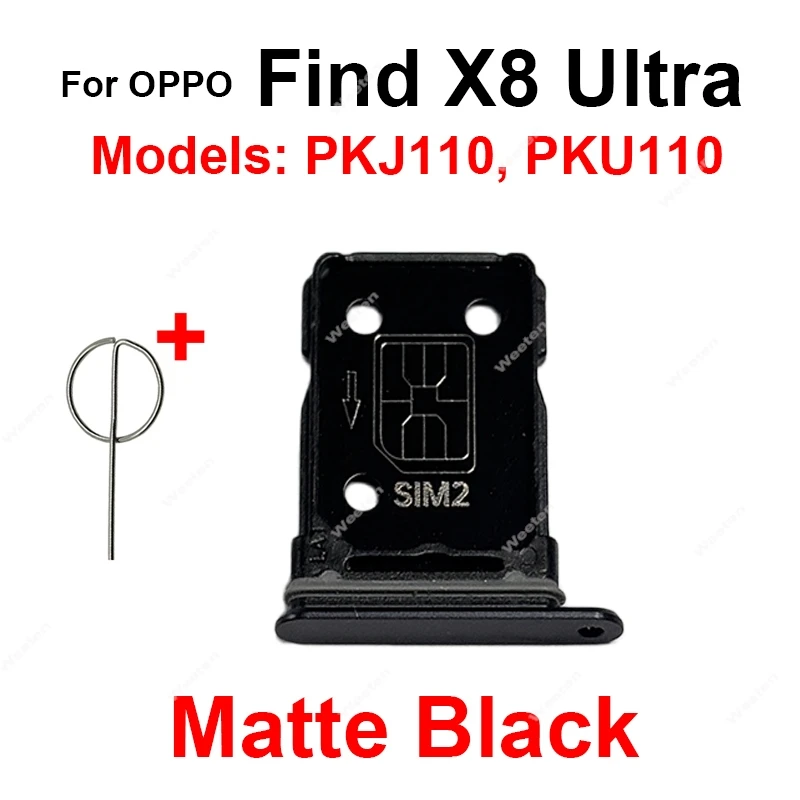 SIM Card Tray For OPPO Find X8 Find X8 Pro Ultra Sim Card Holder