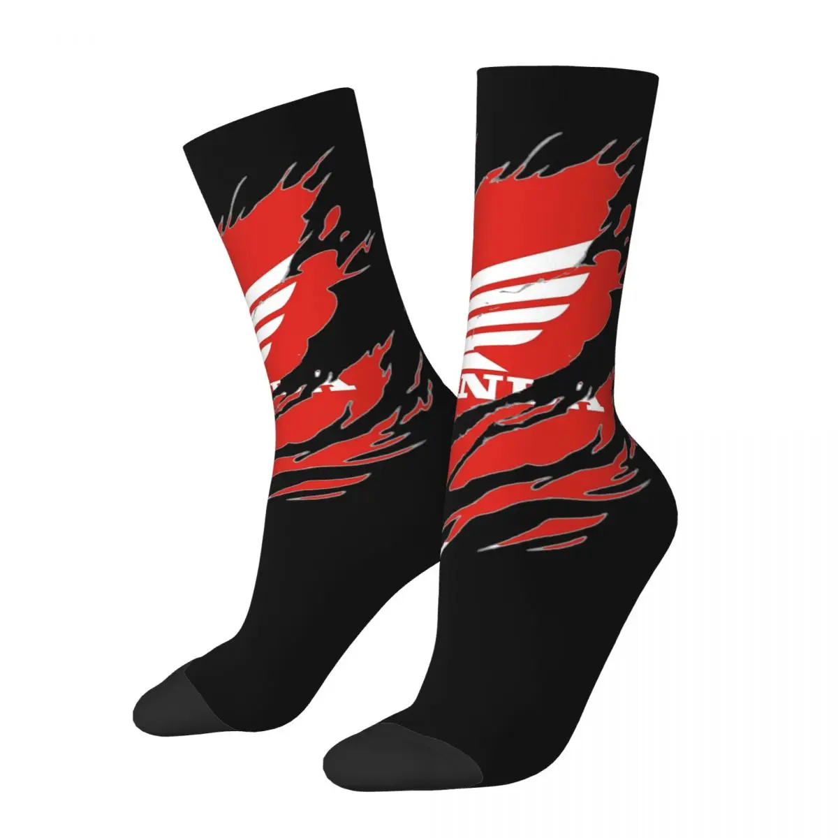 Hip Hop Retro Wings Of Dream Crazy Men's compression Socks Unisex Motorcycles Harajuku Seamless Printed Funny Crew Sock Boys