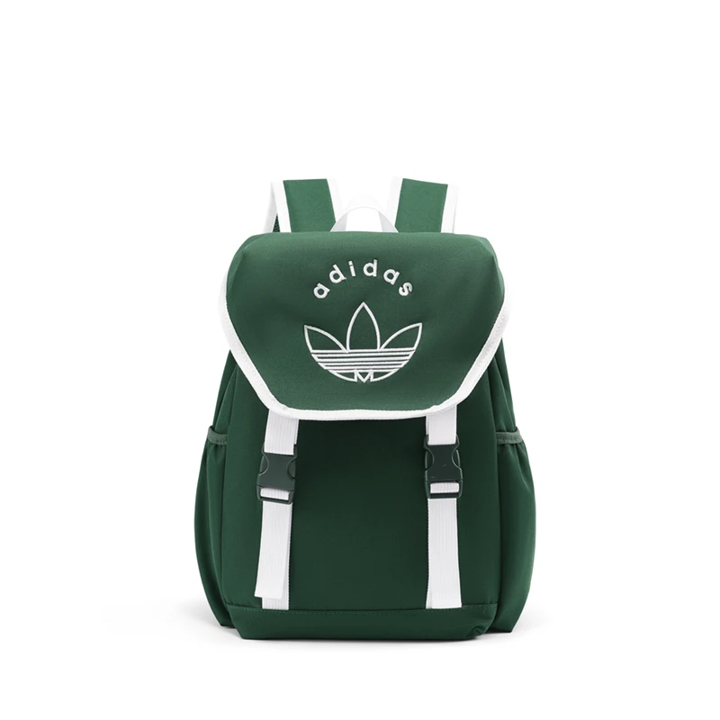 Adidas Damen und Herren, grüne Farbe, Reißverschluss, sportlich, multifunktional, großes Fassungsvermögen, Basketball-Seesack WX-AD-98767