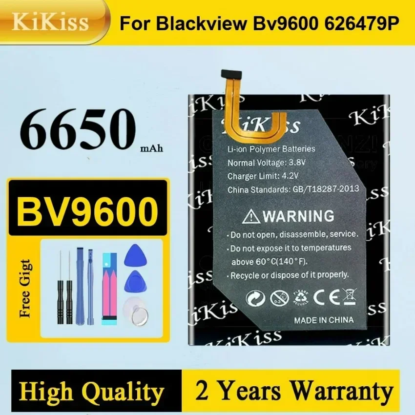 

Mobile Phone Battery For Blackview BV9600 626479P