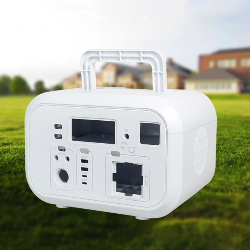 

Портативная электростанция 600 Вт, 220 В, чистая синусоидальная волна, уличный солнечный генератор для автодомов, кемпинга, аварийного резервного питания (без аккумулятора)