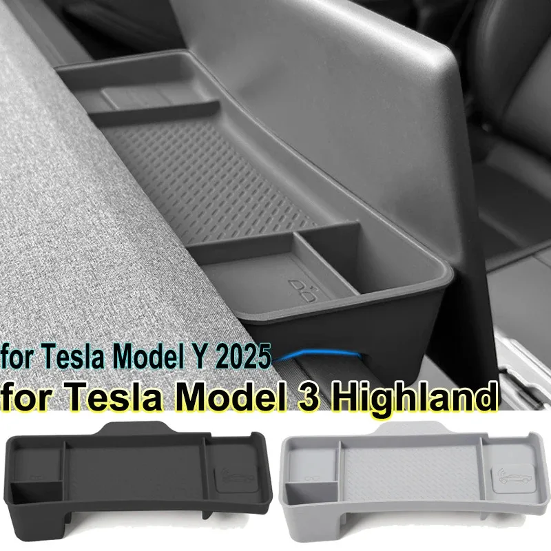 

Storage tray for Tesla Model 3 Highland 2024 dashboard, silicone panel MY 2025