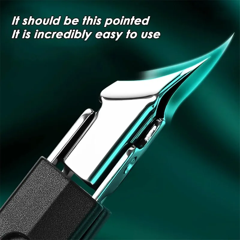 1/3 قطعة النسر منقار مسمار كليبرز قطري مسمار المقص الدقة المتقلب القاطع أداة التهيأ للعناية بالقدم المهنية باديكير