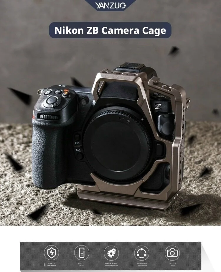 YANZUO Metal Half Cage for Nik - đánh giá và giá Camera Cold Shoe