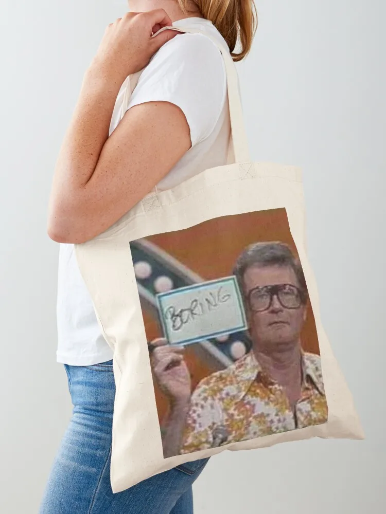 

Charles Nelson Reilly boring color photo 1981 Tote Bag handbag large size bags Women's shopper free delivery bags
