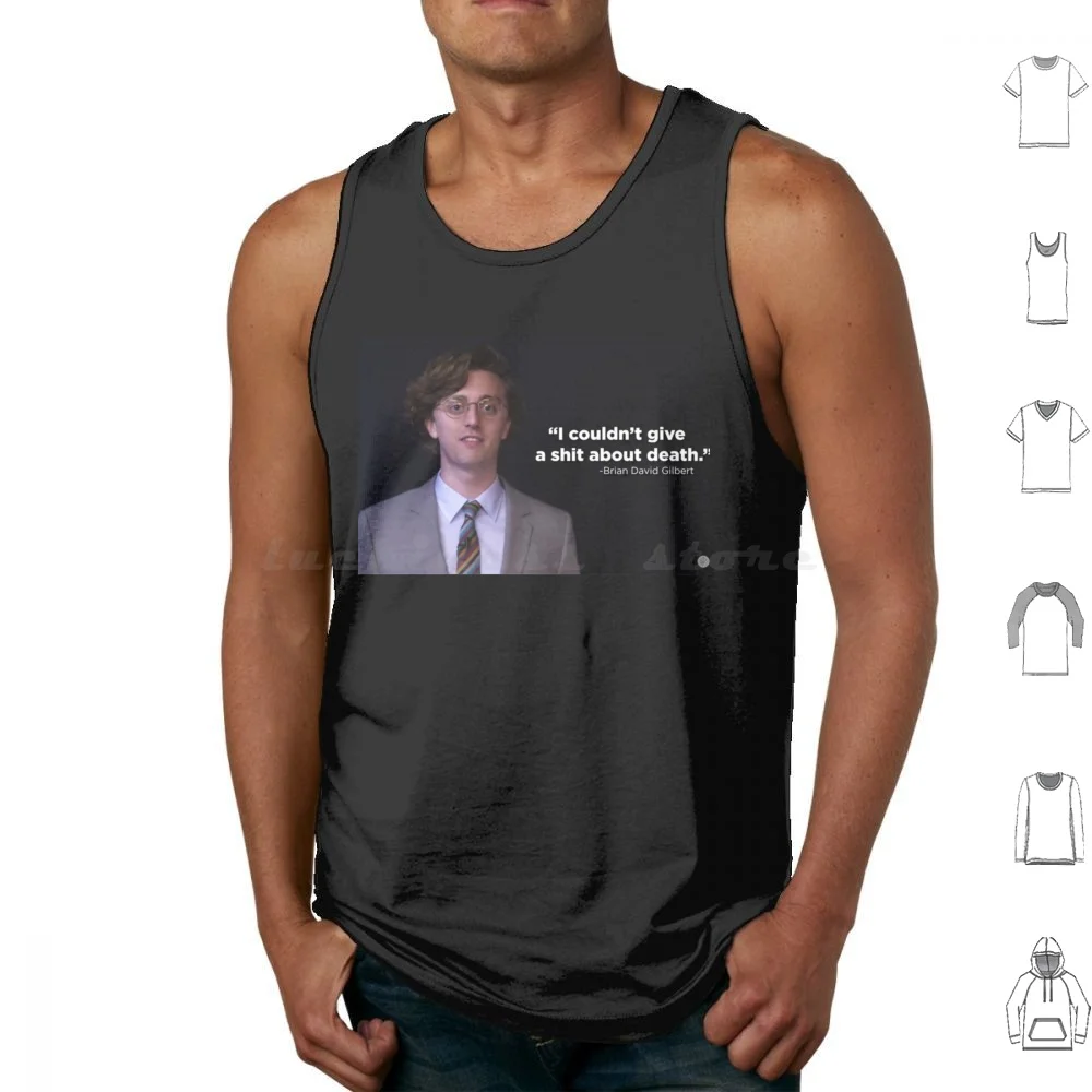 Death Tank Tops Vest Sleeveless Brian David Gilbert Polygon Unraveled Gilbert Youtube Funny Meme Gill And Gilbert Brian Video