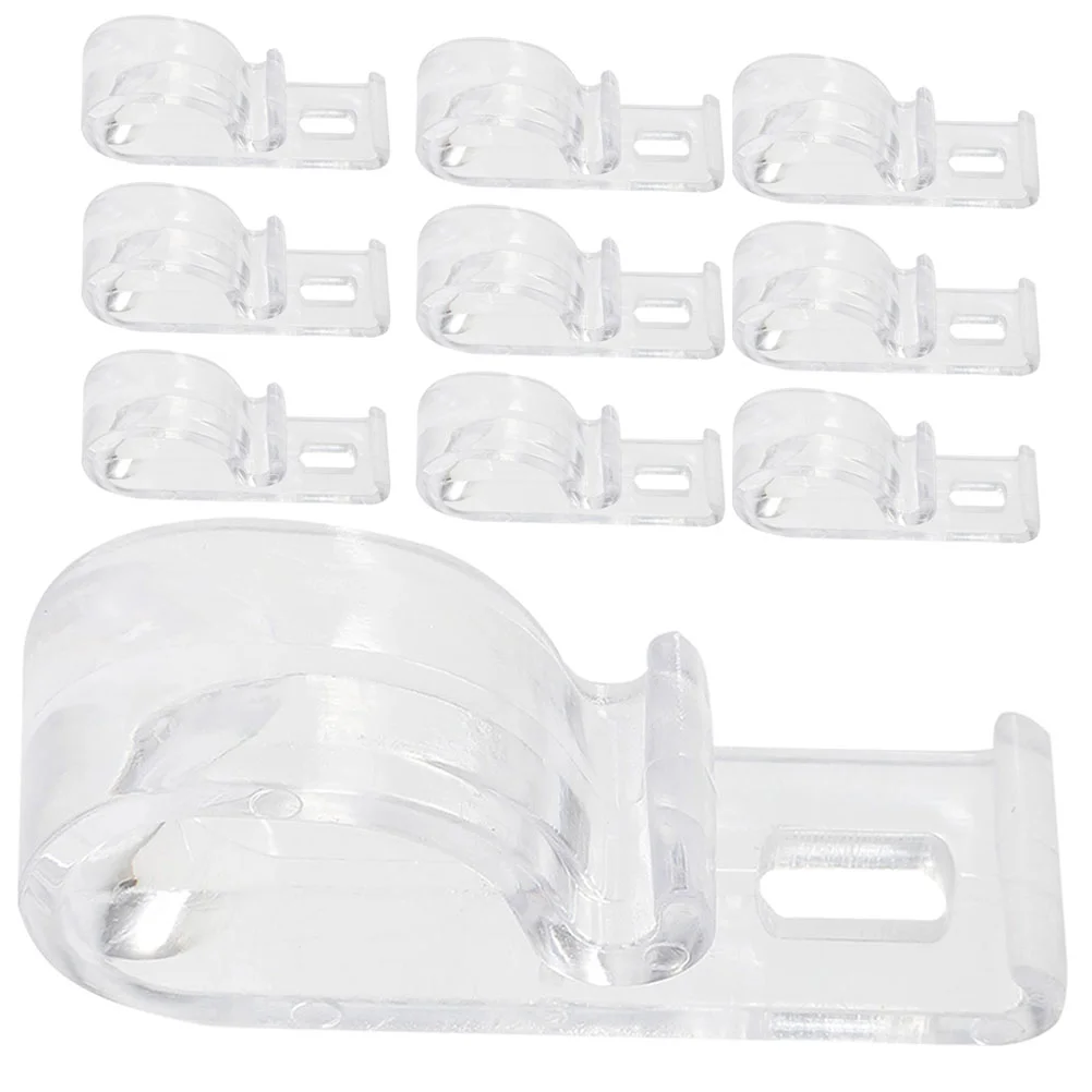 20 Pcs Curtain Hooks Clear Clips Roller Blinds Shade Hooks Chain Connectors Blind Cord Holders Window Coverings Home Decor - Image 2
