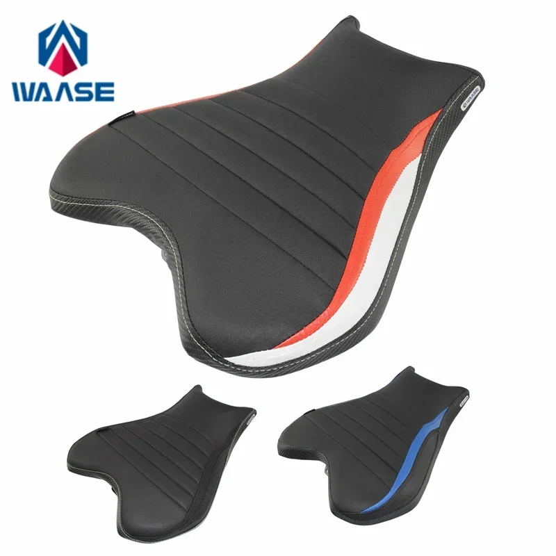 

WAASE YZF-R7 Completes Front Rider Rear Passenger Solo Seat Cowl Cushion Pad Synthetic Leather For Yamaha YZF R7 2022 2023 2024