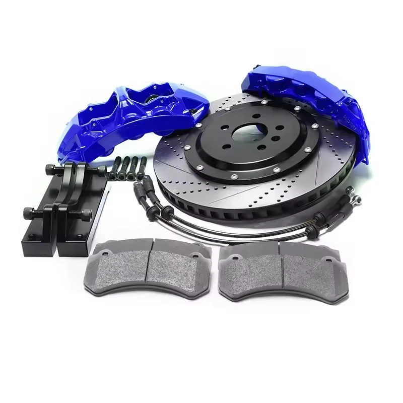 

Upgraded aluminum alloy 6-piston brake calipers with 355-405mm brake discs for BMW X3 E83 F25 G01 G08 2003-2024