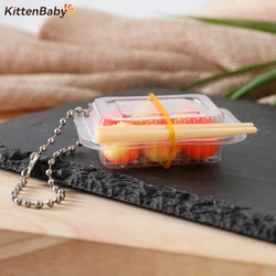 Simulation Takeaway Toy Dollhouse Lunch Box Mini House Adornments Lunch Box Doll House Accessories Fruit Box Model