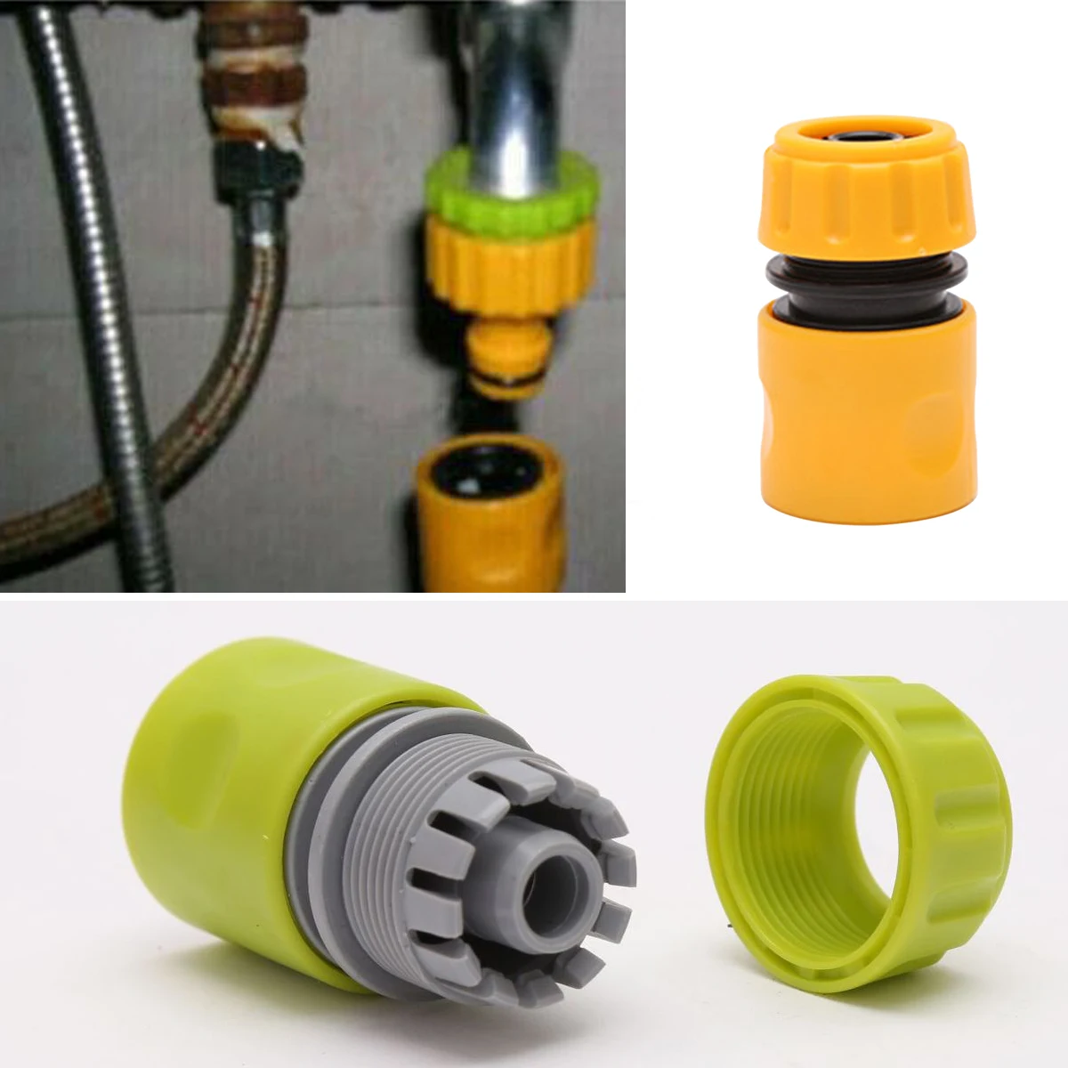 Indoor Outdoor Universal Couplings Nipple Quick Couplings Plumbing Quick Release Couplings Hose Clamp Lock Couplings Adapters