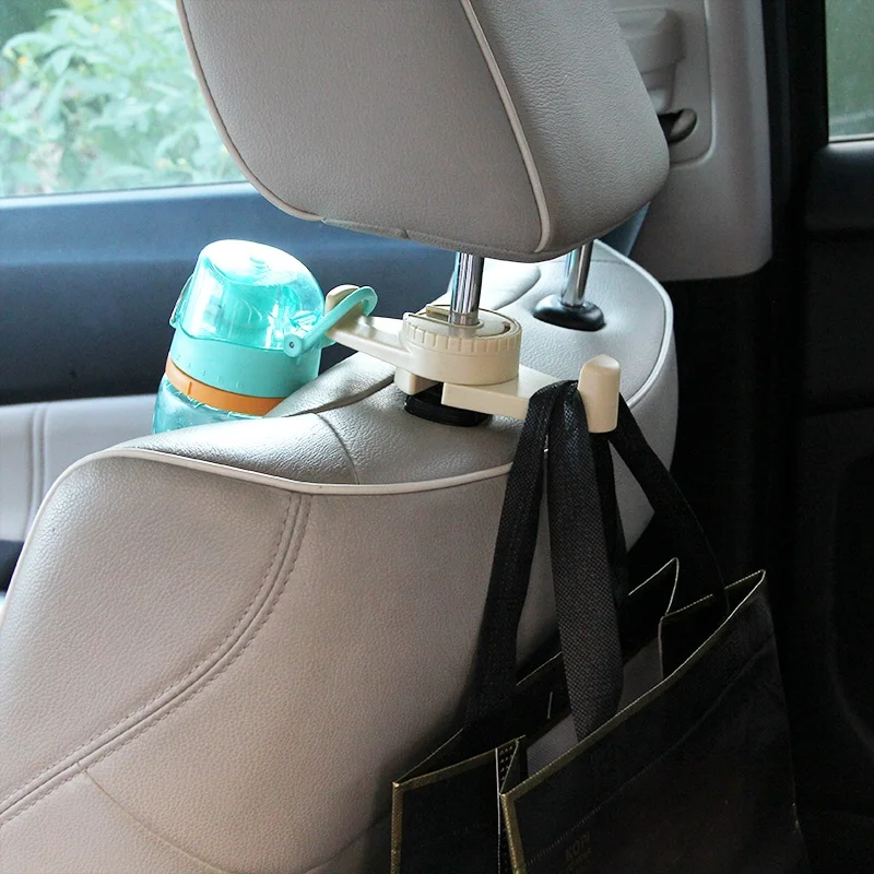 

2 шт. крючок для подголовника автомобиля с двумя головками, крючок для подголовника автомобиля, крючки для заднего сиденья автомобиля, крючки для сумок, автомобильные гаджеты OEM G04A