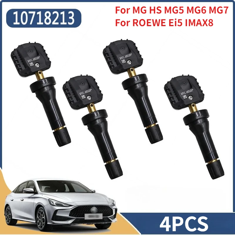 

10718213 TPMS 433 МГц для MG HS, MG5, MG6, eHS, eMG6, Navigation, RISING F7, R7, ROEWE Ei5, IMAX8, датчик системы контроля давления в шинах, 4 шт.