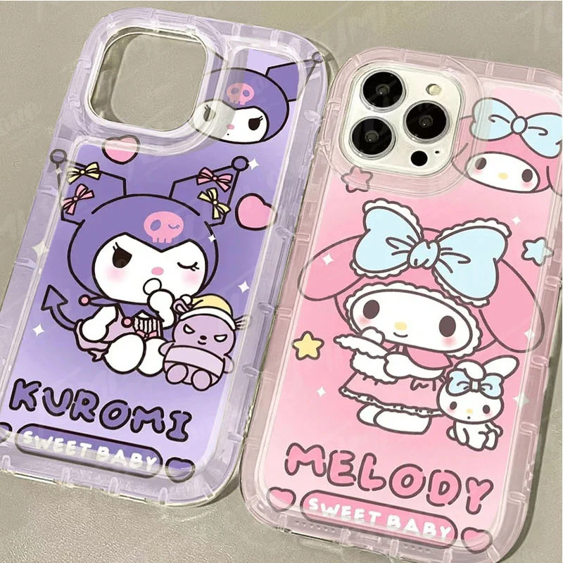 Custodia per telefono in Silicone Sanrio Hello Kitty Pochacco per iPhone 15 14 13 12 11 Pro Max XR XS X 8 7 6 6S Plus SE 2020 Cover posteriore