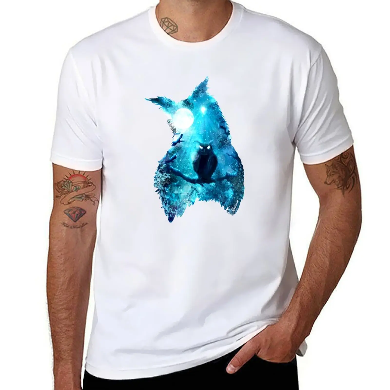 

Oracular Owl T-Shirt t shirts designer cotton t shirts man 100% T-Shirt