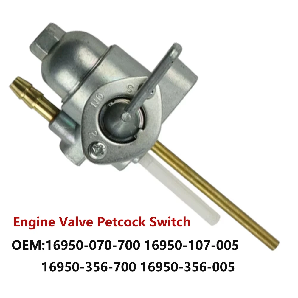 

For Honda CL70 1969-1973 Zinc Alloy and Rubber Engine Valve Petcock Switch 16950-070-700 16950-356-700 16950-356-005