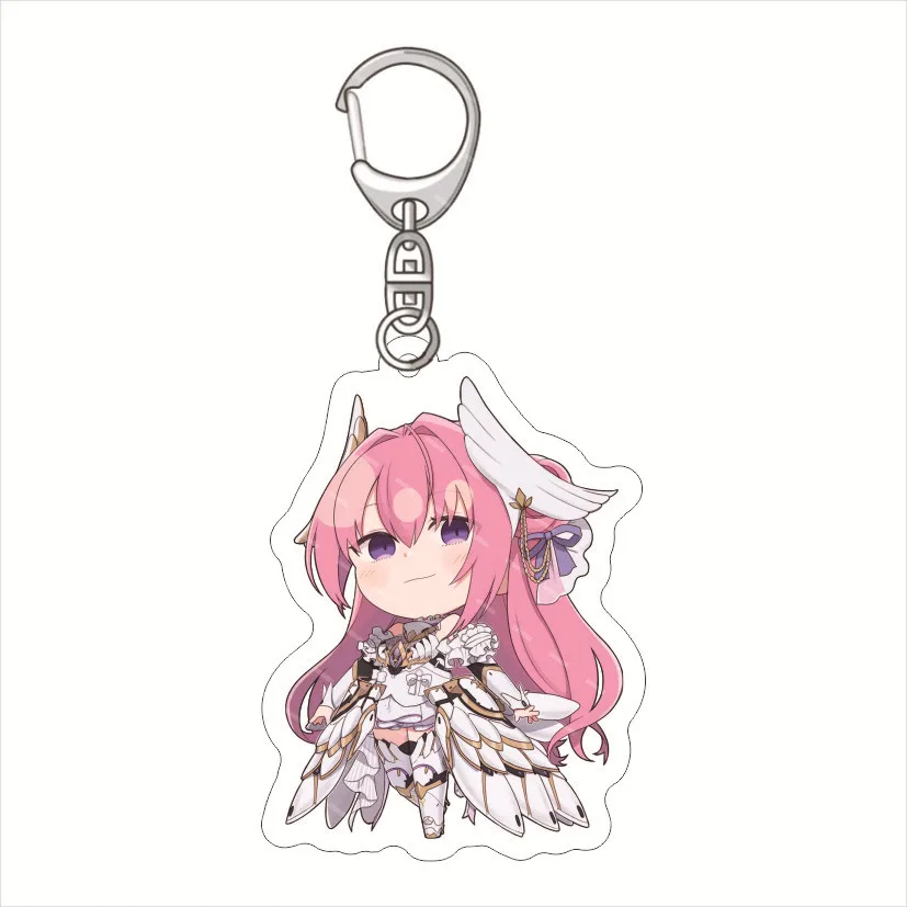 Anime Goddess of Victory:NIKKE Acrylic Keychain Dorothy, Nihilister, Sakura Figure Key Pendant Cute Kawaii Hanging Ornament Gift