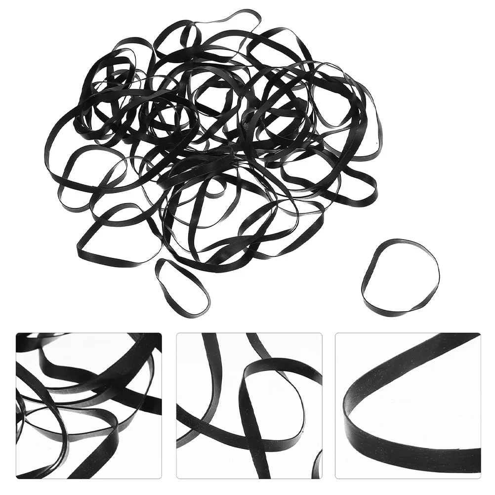 

50pcs Wide Bands Thick Elastic Bands For Office Home Organization Craft Tool Fixing Heavy Duty Outdoor