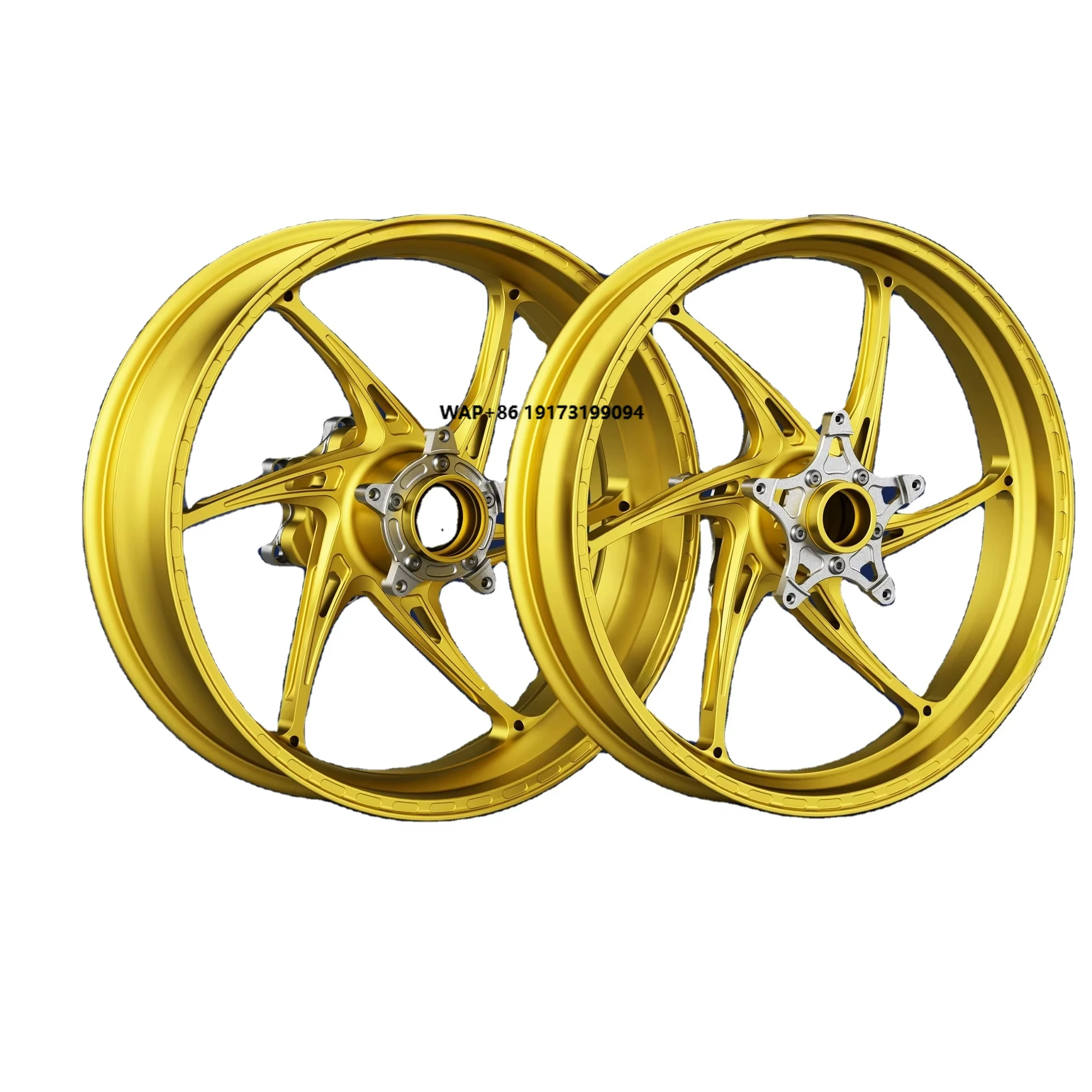 For Yzf-R6 Forged Wheels Lightweight Front and Rear Wheel Modification