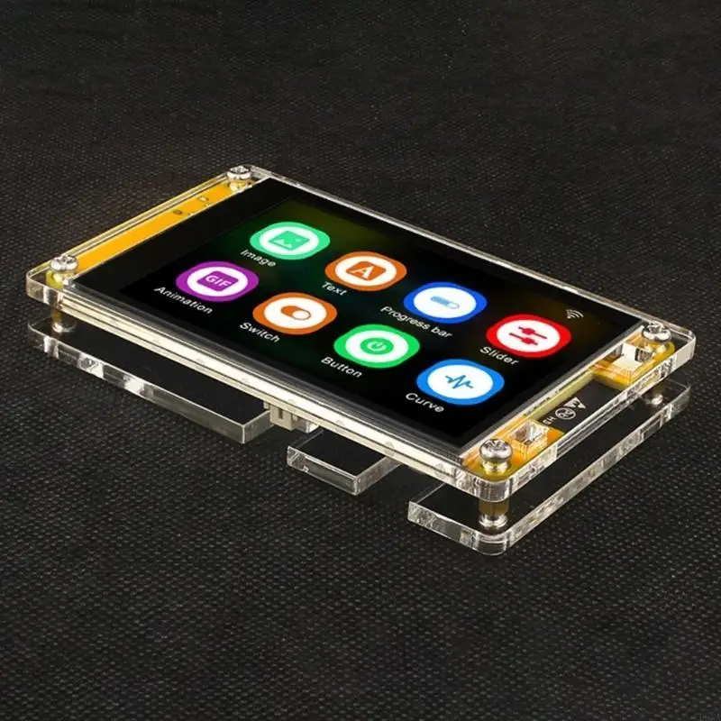 L9NA Case For ESP32 Development Acrylic Case for 3.5'' Display Screen Fixing Case