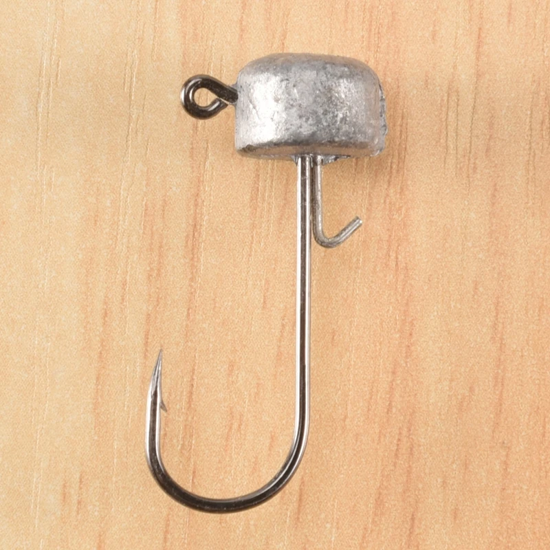 10Pcs Ned Rig Jig Head Finesse Mushroom Jig Heads For Soft Plastic Bait For Ned Rig Technique Lead Mushroom Jig Head