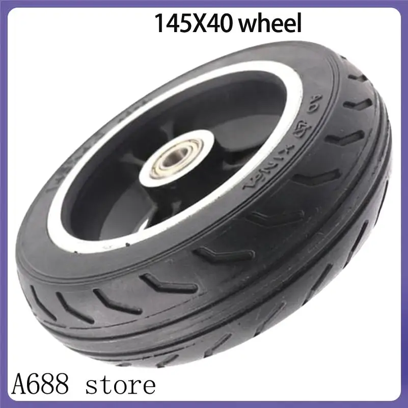 

High-Quality 6-Inch 145 by 40 Solid Scooter Wheels for Enhanced Durability and Smooth Rides