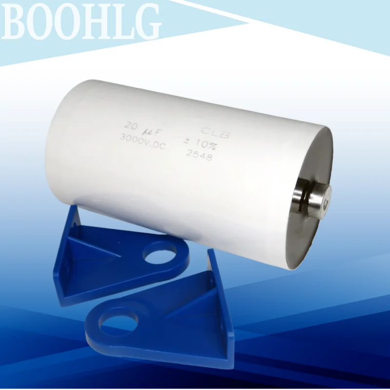 1PCS High Voltage, Inductive, Polarityless Film Capacitor 20UF 3000V 3KV 66X114MM
