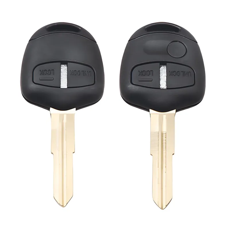 

10 шт., 2/3 кнопки, чехол для дистанционного ключа автомобиля для Mitsubishi Lancer EX Evolution Grandis Outlander, чехол для ключа MIT8/MIT11Blade