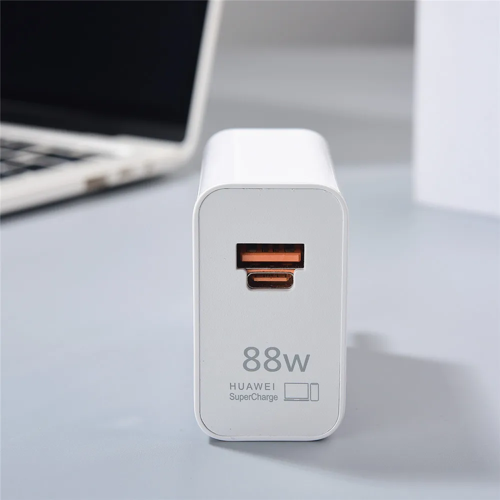 88W UK Plug Original Huawei Pura70 Mate60 Pro+ P60 Pro Super Fast Charger Dual Port USB C Power Adapter 1/1.5/2M 6A Type C Cable