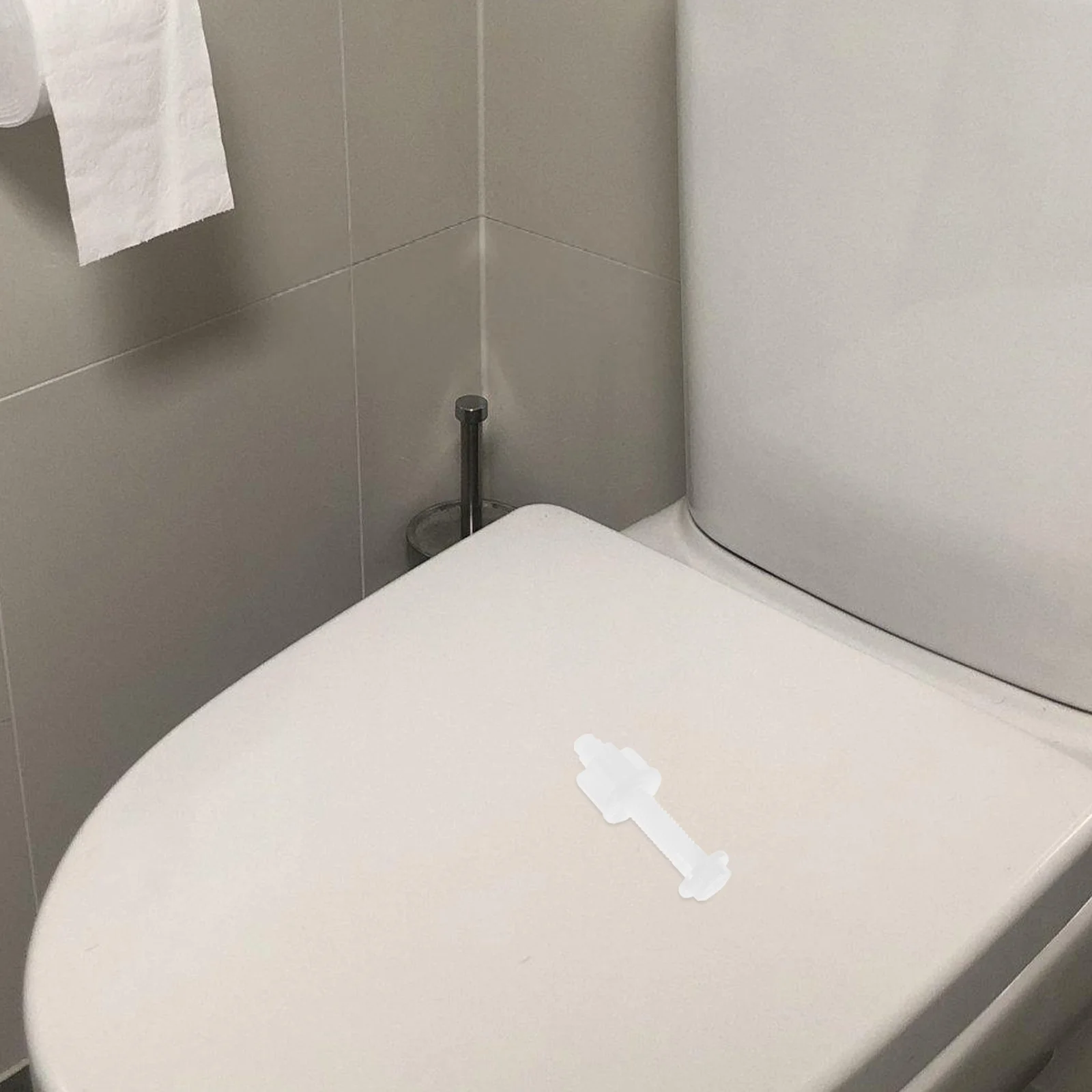 

2Pcs Toilet Seat Screws Pom Durable Stable Fixation Easy Install Compatible with Old Fashioned Seats Toilet Seat Screws