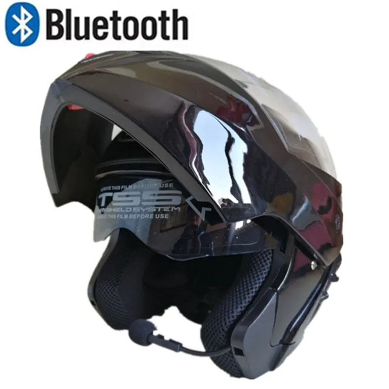 

HOT SELL 2023 Helmet Built in Intercom System Dot Standard Helmet Riders BT Talking with FM Radio