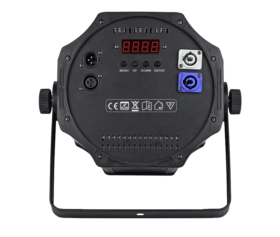 LED PAR-Scheinwerfer COB 200W Linear Zoom Spotlights Wash Lights mit Flügeln Warmweiß (3000K) & Kaltweiß (5700K) Bühnenlicht DMX – Detail 10
