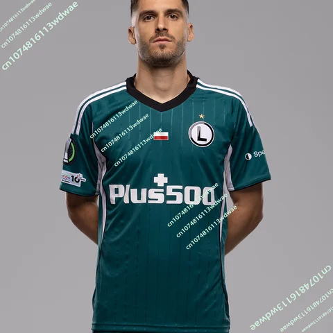 New 2026 Latest Polish Super Football Team Men's Jersey Poland Legia Warszawa Quick Drying Soccer Boys Training Fans T-shirt
