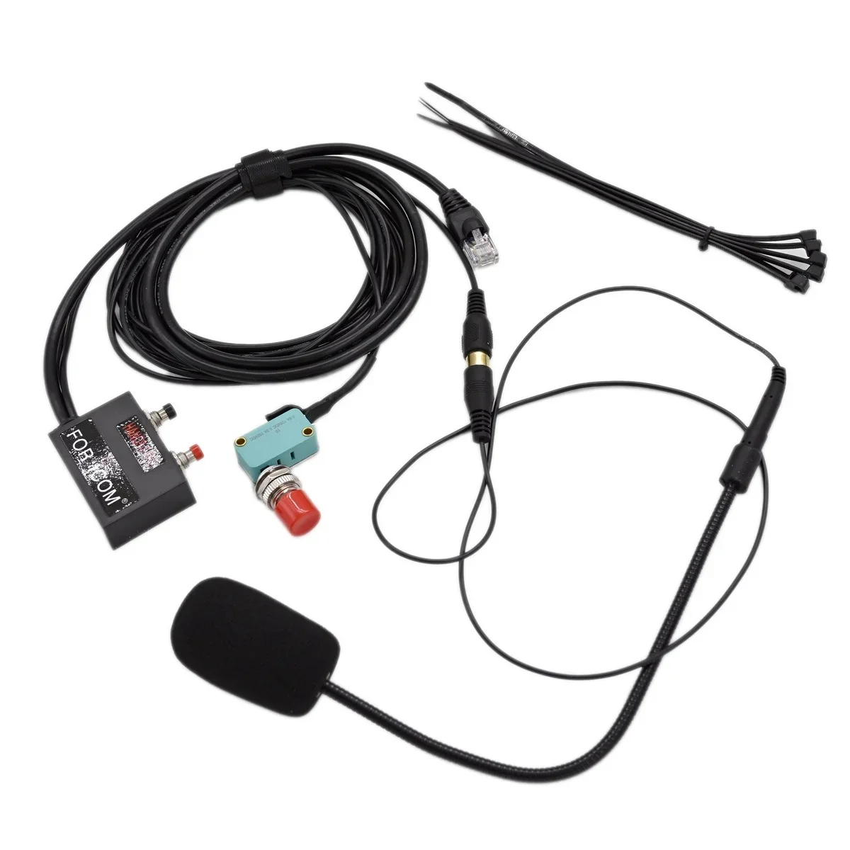 Handsfree Microphone Speaker For Icom Mobile Radio