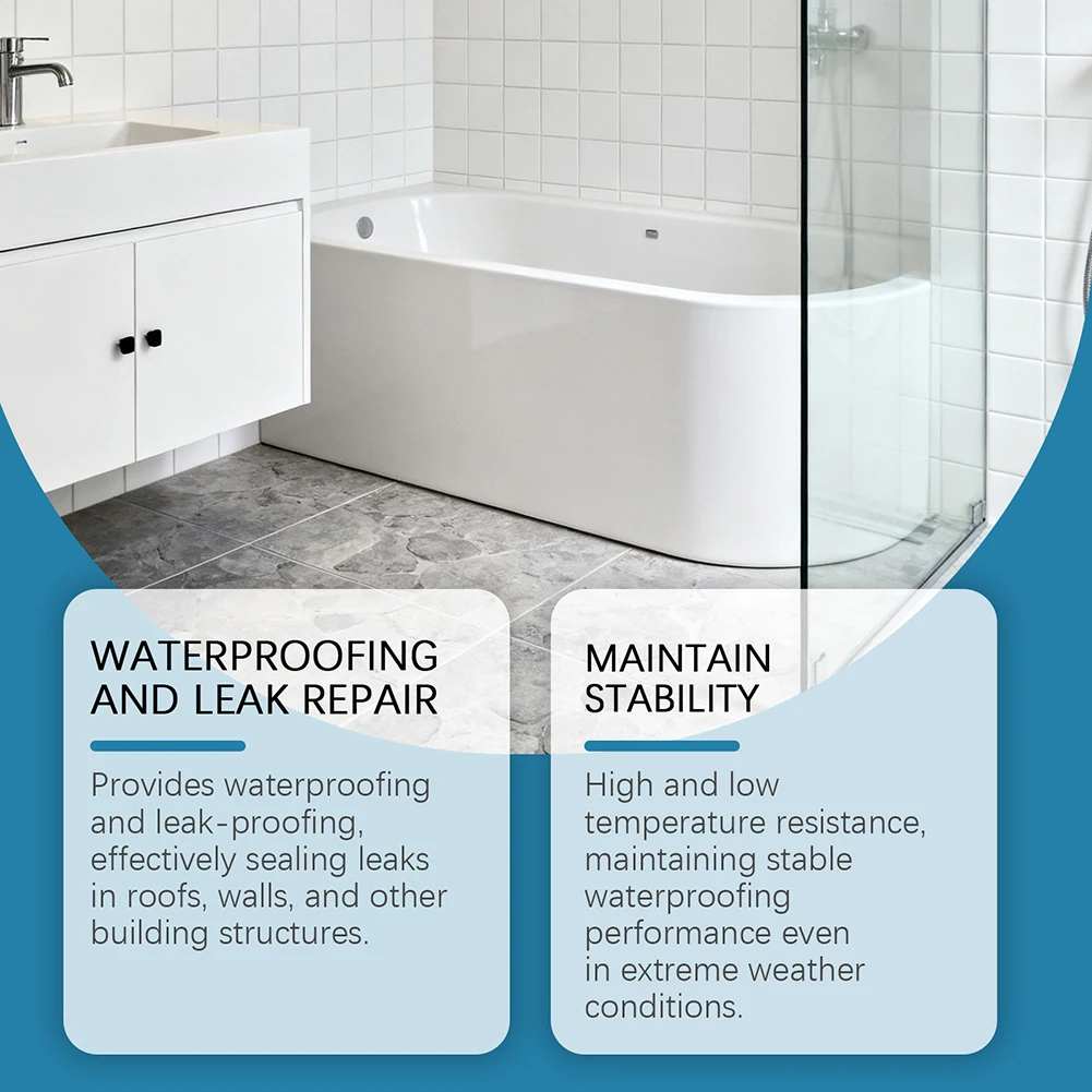 

Прозрачный водонепроницаемый герметик-спрей для бетонных крыш: невидимое уплотнение, длительная водонепроницаемая защита. Балконный пол