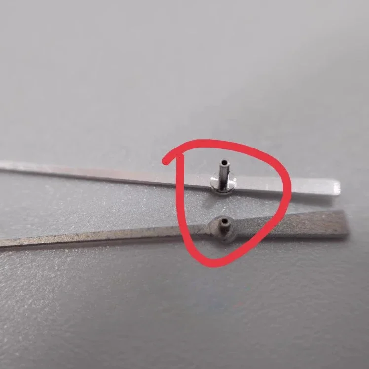 10 قطعة كرونوغراف حركة ثانية كبيرة أنبوب ل ETA 7750 3313 3135 2824 2892 2000 حركة العجلات الثانية أنبوب أداة إصلاح