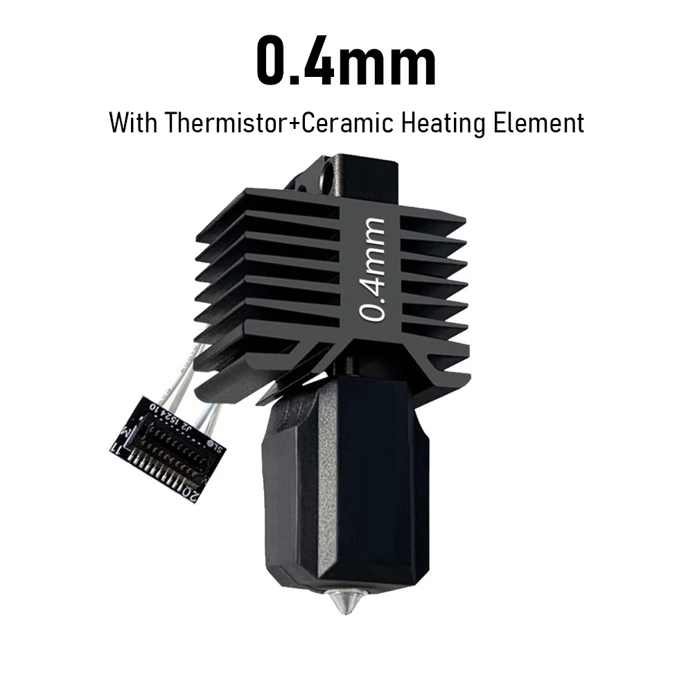 Verbessertes P1S P1P Hotend Komplett-Set Druckkopf Keramik-Heizpatrone Thermistor-Kit Ersatz für Bambu Lab