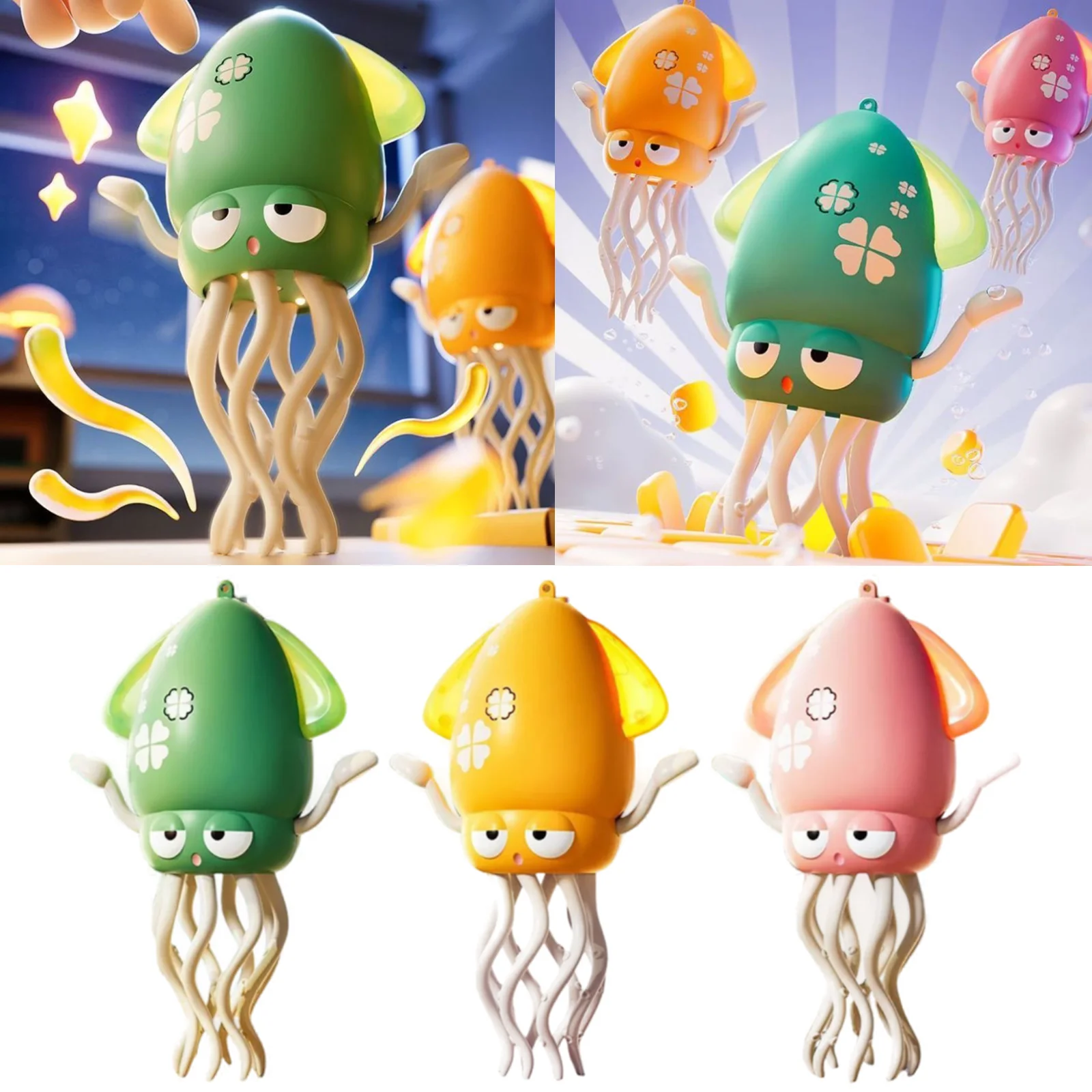 

Танцующий осьминог, электронная игрушка для домашних животных, мультяшный интерактивный развивающий движущийся образовательный подарок с музыкой и светом, детские игрушки, орнамент