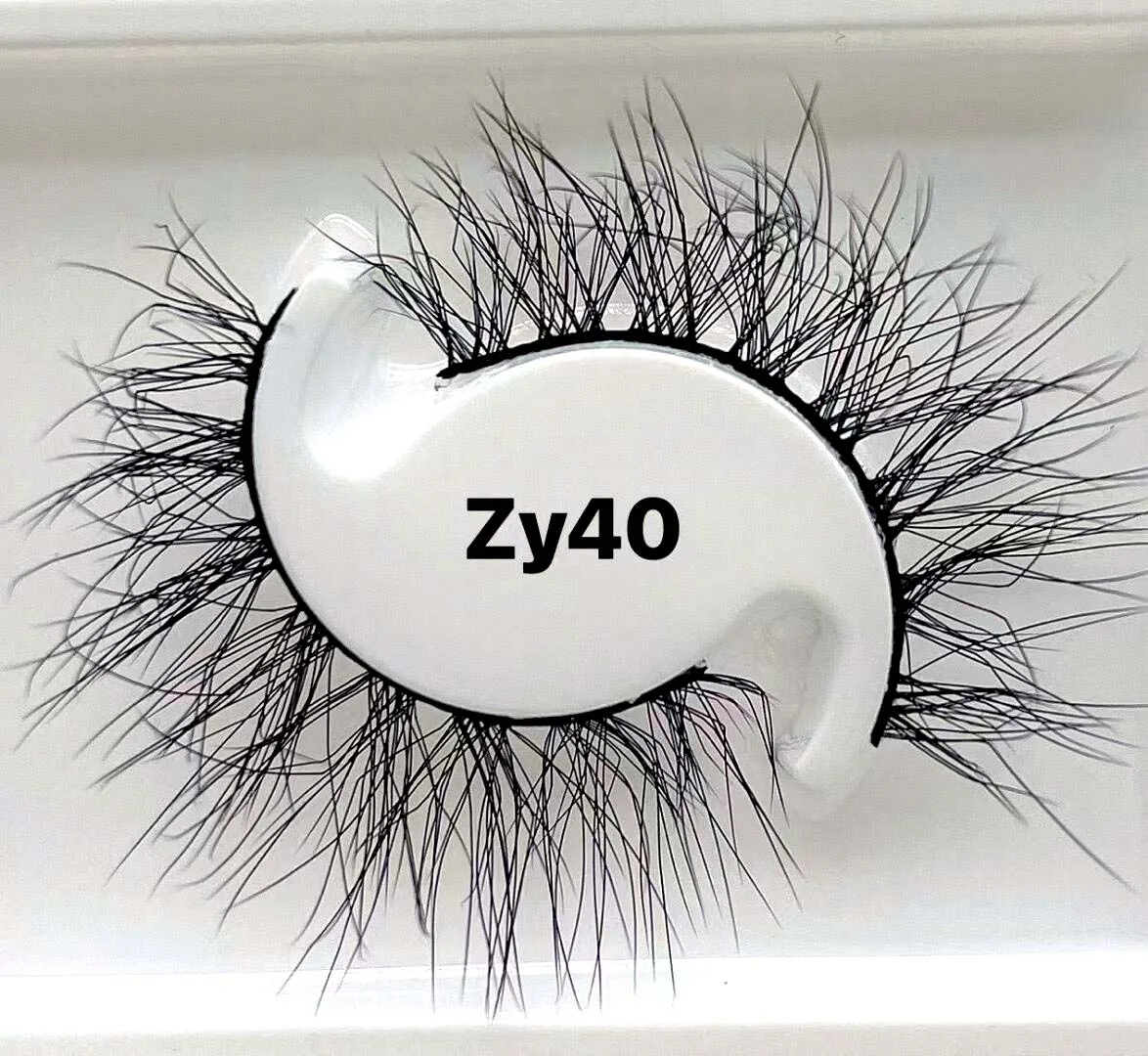 Lashes 16คู่3D Faux Mink ขนตาสวยนุ่ม Wispy ปริมาณธรรมชาติยาวขนตาปลอม Reusable Eye Lashs แต่งหน้า