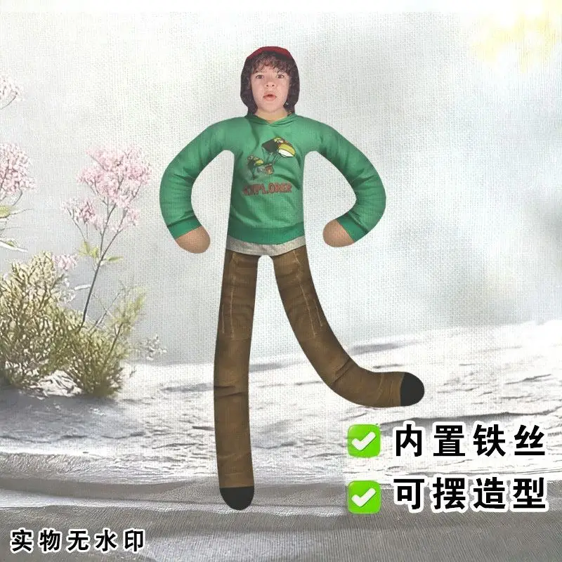 bambola di pezza mobile con scheletro di filo del corpo astratto cose scontate Cosplay bambole di Halloween Prop peluche twistable fatto a mano