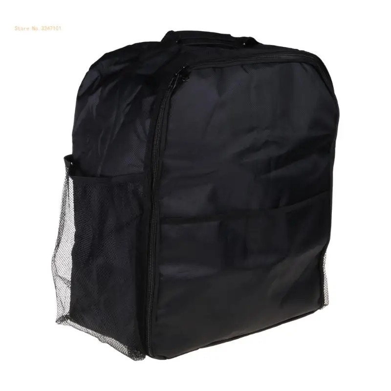 

Effective Dust Cover with Pockets Efficient Ice Cream Maker Dust Cover Waterproof Storage Bag for Dessert Lovers Dropship